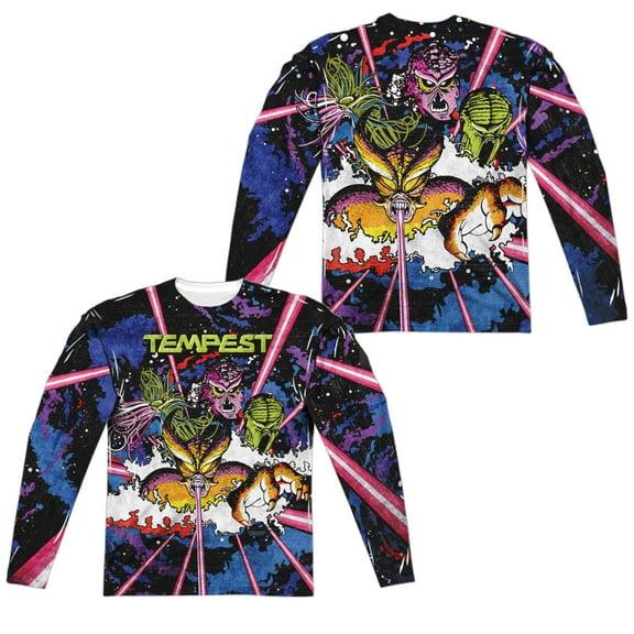 Atari - Key Art (Front/Back Print) - Regular Fit Long Sleeve Shirt - Large