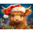 thumbnail image 3 of Hilo Algodón Ecológico Bordado Punto Cruz Yak Navideño Impreso 14CT 50x40cm, 3 of 8