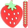 thumbnail image 1 of Shisuyan 12Pcs Tennis Racket Dampener Strawberry Shape Tennis Dampener Silicone Vibration Racket Dampener, 1 of 9