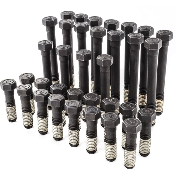 JEGS 83435 Cylinder Head Bolt Kit 1966-2000 Small Block Chevy (except LS) Sealan
