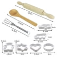 thumbnail image 3 of Juego de cocina Juego de cocina y horneado para niños 15 PCS con delantal de gorro de cocinero Horno Mitón Manguitos de cocina Utensilios de cocina Juego de rol de chef para niños Regalo educativo par Tomshoo Juego de cocina, 3 of 7