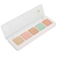 thumbnail image 1 of Corriente de la Cara, luz en textura fácil de mezclar la paleta de corrector la paleta de maquillaje de camuflAJe dura todo el día con 5 color para hueros para maquillaje, 1 of 7