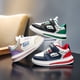 thumbnail image 2 of Zapatos para niños, otoño e invierno, zapatos de cuero para niños y niñas, zapatos bajos de cuero transpirable, forro de algodón, zapatos de tabla para niños de moda, zapatillas deportivas, 2 of 6