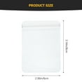 thumbnail image 2 of 200pcs Clear Zipper Lock Storage Bags Thickened Transparent Plastic Seal Bags, 2 of 9