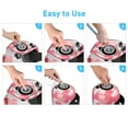 thumbnail image 4 of Yescom Foldable Adjustable Aqua Bag Exercise Water Weight 32lbs Portable Strength Training Home Gym Workout Cardio,Pink, 4 of 11