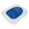 thumbnail image 3 of Cat Toilet Trainer, Cat Toilet Training Kit Reusable Strong Bearing Capacity Easy To Install Safe For Home For Pet Cleaning White Tray , 1 Blue Inner Support,White Tray, 1 Pink, 3 of 8