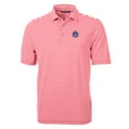 thumbnail image 2 of Men's Cutter & Buck Red South Bend Cubs DryTec Virtue Eco Pique Stripe Recycled Polo, 2 of 3