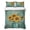 Teal Green, variant on King Quilt Set 96''x106'', Stained Glass Lightweight Summer Bedspread Coverlet Set with 2 Pillow Shams, Blue Purple Floral Geometric Breathable All Season Quilt Bedding for Bedroom/Guest Room
