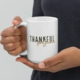 thumbnail image 3 of Autumn Mug Thanksgiving Mug Thankful for Jesus Mug Christian Fall Mug Pumpkin Coffee Mug Bible Study Cup, Baptism Mug, Christian Gifts for Him Her, Religious Mug Gift For Religious, 3 of 7