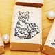 thumbnail image 2 of s sellos de animales planificador sellos de madera para diario sellos de goma para hacer tarjetas Hugtrwg Para estrenar, 2 of 9