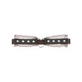 thumbnail image 4 of Woman Fun Decorative Belt Peach Heart Hole Lace Mesh Leg Belt, 4 of 6