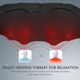 thumbnail image 4 of Neck and Shoulder Massager, 3D Deep Tissue Kneading Shiatsu Massager with Heat, Black, 4 of 14