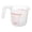 ZF Clear, variant on Large Measuring Pitcher for Kitchen, 70oz/2000ml Transparent Container with Handle, Dual Scale Markings (70oz / 2000ml)