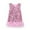 Pink, variant on HNMKIU Elegant Girls Party Gown Fashion Mesh Vest Dress Layered Tutu Outfit With Glitter Detail For Toddler Kids Autumn Frock Green,4-5 Years