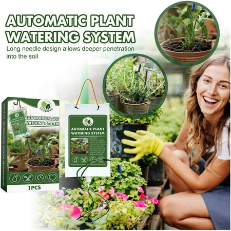 

Home Patio Supplies Under $43 Plants Are Automatically Watered With Drip Irrigation To Solve The Problem Of Growing Flowers And Vegetables! Multicolor One Size