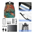 thumbnail image 4 of Defioc Mandala Colorful Pattern Laptop Backpack for Men and Women,Casual Backpack Dayback Sports Bookbag for Travel Running Hiking, 4 of 6