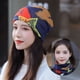thumbnail image 3 of Gorro retorcido intercambiable de otoño e invierno, bufanda de doble capa a prueba de frío, gorro retorcido, gorro de cachemira a prueba de frío, 3 of 6