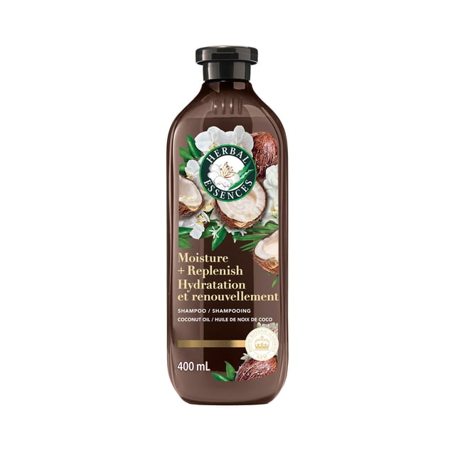 Herbal Essences Moisture + Replenish Coconut Sulfate Free Shampoo, 400ml