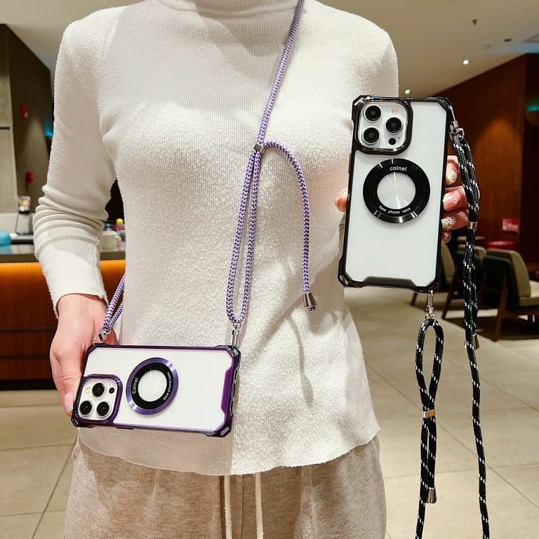 Designed for iPhone Plus iPhone Plus Clear Case, Anti