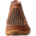 thumbnail image 3 of Twisted X Boots Mens 4 Woven Oiled Saddle Pull On Chelsea 8 Burgundy, 3 of 5
