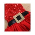 thumbnail image 3 of Newborn Baby Girls Christmas Dress Romper Backless Halter Sleeveless Bodysuit Tutu Skirt Jumpsuits, 3 of 4