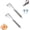 (2pcs), variant on Multi-functional Vegetable Peeler Fruit Carving Knife, Stainless Steel Fruit Carving Cutters, DIY Platter Decoration Carvings Tool(2pcs)