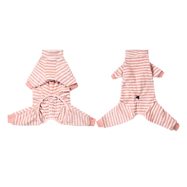 TIELUTT Pajamas for Medium Large Dogs Striped 4 Pet Clothes for Large Dogs Male Pet Clothes Hangers Small Pet Clothes Rack Small Pet Clothes for Medium Dogs Female Pet Clothes Hangers for Small Dogs