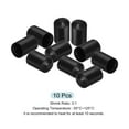 thumbnail image 3 of Uxcell 10 Pcs Embout Rétractable 25mm ID x 40mm L 2:1 Ratio Embout de Tube Rétractable Noir, 3 of 5