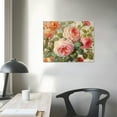 thumbnail image 3 of JEUXUS Vintage Roses on Driftwood Canvas Wall Art Print, Rose Artwork, 3 of 4