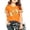 V172-Orange, variant on WhouRiu Girls Fashion Graphic Tees Kids Short Sleeve Crew Neck Tshirt Comfortable Cute Casual Summer T Shirts,4-5 Years
