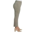 thumbnail image 3 of Rafaella Pull-On Belt Loops Functional Pockets Stretch Ankle Pant (Warm Taupe, 18), 3 of 6