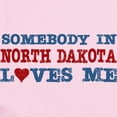 thumbnail image 2 of CafePress - Somebody In North Dakota Loves Me Infant Bodysuit - Baby Light Bodysuit, Size Newborn - 24 Months, 2 of 4