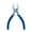 Blue, variant on Nylon Jaw Pliers Steel Flat Nose Plier for Jewelry Bending Beading Pliers Polishing Handmade Jewelry Making Craft Tools
