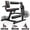Black, variant on FED Fitness 4 IN 1 Leg Extension Curl Machine - Adjustable Leg Curl Machine with 700lbs Capacity (Red)