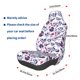 thumbnail image 3 of Balery music Skull record mike Funda de Asiento para Auto con Diseño - Cubierta Frontal Suave y Transpirable con Protector Antideslizante- 1 Unidad, 3 of 5