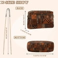 thumbnail image 4 of FORMRS Women Crossbody Purse with Chain Strap Vegan Leather Shoulder Handbag, Abstract Tribal Pattern, 4 of 7