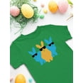 thumbnail image 2 of Tstars Boys Unisex Easter Holiday Shirts Easter Bunny Hip Trio Bunnies Kids Happy Easter Party Shirts Humor Funny Easter Gifts for Boy Kids T Shirt, 2 of 6