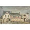 thumbnail image 2 of John Inigo Richards 24x16 Gold Ornate Framed and Double Matted Museum Art Print Titled - Inside of Castle Gate, Taunton, Somerset (1752), 2 of 4
