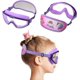 thumbnail image 1 of Kids Swim Goggles Age 3-8,Child Goggles No Hair Pull,Wide Swimming Mask Boys/Girls, 1 of 5