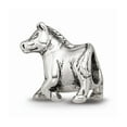 thumbnail image 1 of Fancy Bead White Sterling Silver Themed 12.73 mm 9.09 Reflections Horse Bead, 1 of 3