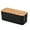 Black, variant on PatungKu Plastic Cord Management Box with Ventilation Slots and Childproof Lid for Cable