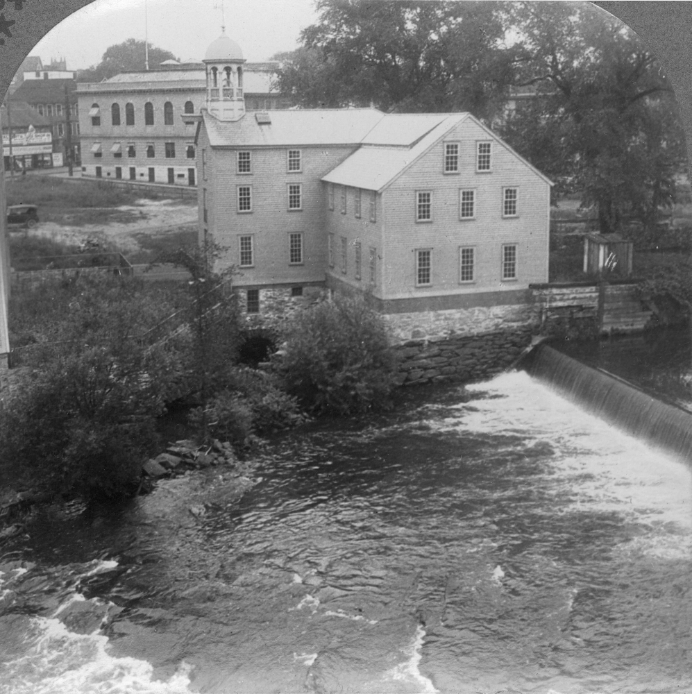 Rhode Island Cotton Mill Nslater Mill Site Of The First Cotton Mill In