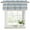 Grey blue, khaki, variant on 2 Pack Valances for Window, Grey Blue Striped Short Curtains for Kitchen Bedroom Living Room, Farmhouse Stripes Modern Abstract Art Rod Pocket Small Window Treatment Valance Drapes 42 x 18 Inch