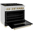 thumbnail image 5 of Zline Raz-Blm-36-G Autograph Edition 36" Wide 4.6 Cu. Ft. Free Standing Dual Fuel Range -, 5 of 7