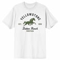 thumbnail image 4 of Yellowstone Dutton Ranch Horse Logo Juniors White T-shirt - 5XL, 4 of 7