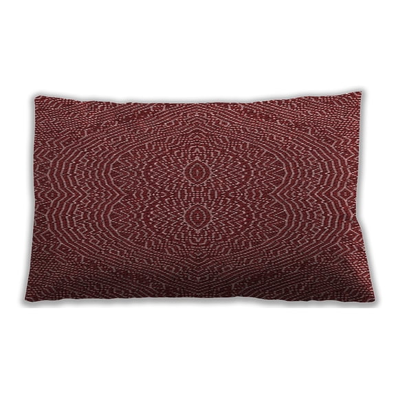 Ahgly Company Outdoor Rectangular Contemporary Lumbar Throw Pillow, 13 inch by 19 inch