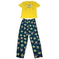thumbnail image 3 of SpongeBob SquarePants Mens Spongebob Squarepants In a Mood Guys Pajamas (Medium), 3 of 4