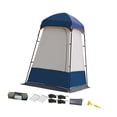 thumbnail image 2 of Playa de carpa de ducha de carpa de privacidad con bolsa de transporte configuración fácil de refugio impermeable para acampar el vestuario del Azul, 2 of 8