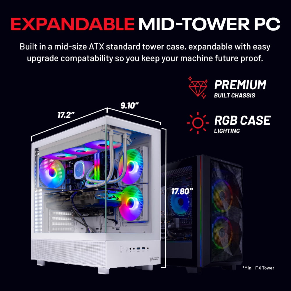 Skytech Azure Gaming PC Desktop INTEL Core i7 14700F MC NVIDIA