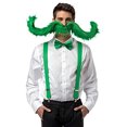 thumbnail image 2 of Black 30 inch Super Stache Adult Halloween Accessory, 2 of 2